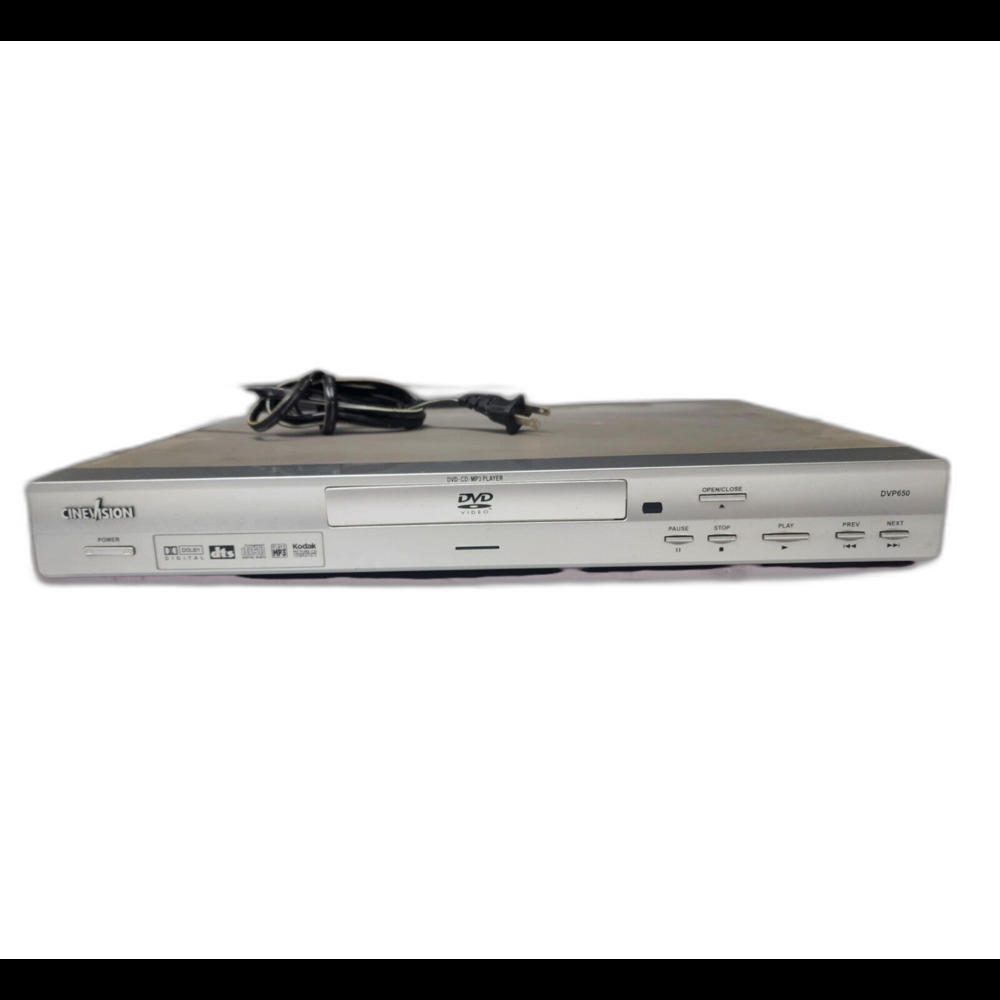 Cinevision DVD Player DVP650 tested and works